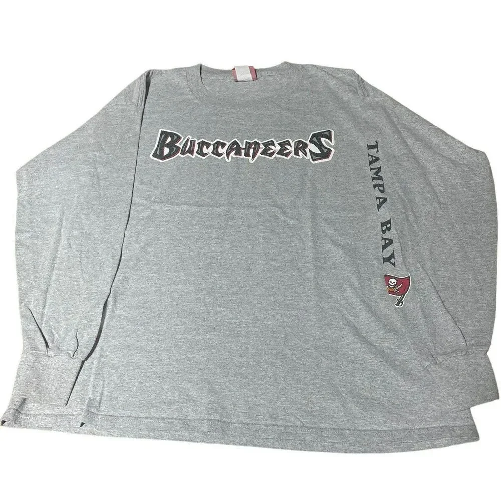 Tampa Bay Buccaneers Long Sleeve Shirt Vintage Large - Picture 2 of 2